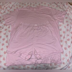 Skims Pink Boxer Set
